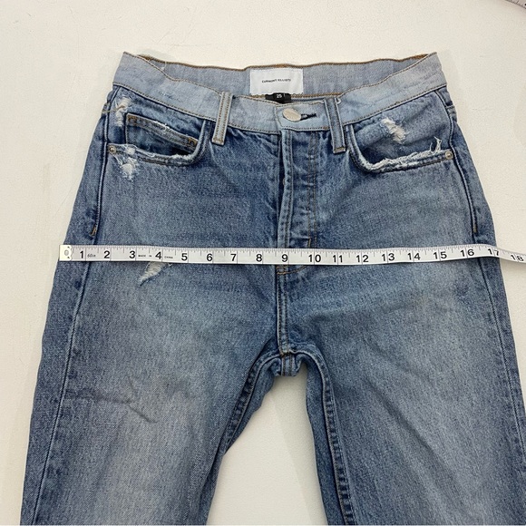 CURRENT/ELLIOTT Braided Caballo High Waist Jeans Denim Women's 25 - Picture 5 of 12